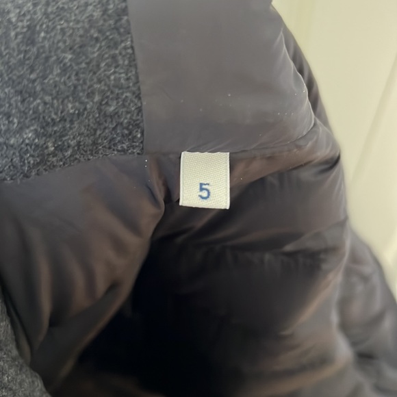 Moncler men quilted wool blazer size 5 - dark grey melange - Picture 12 of 12